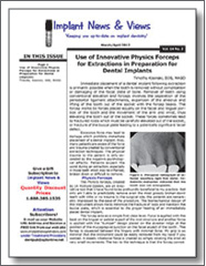 Implant News and Views